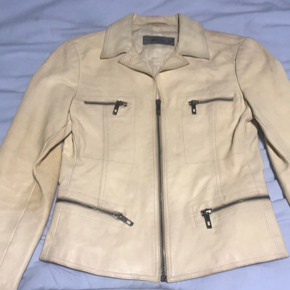 Italian leather jacket by RUFFO - Picture 3 of 5
